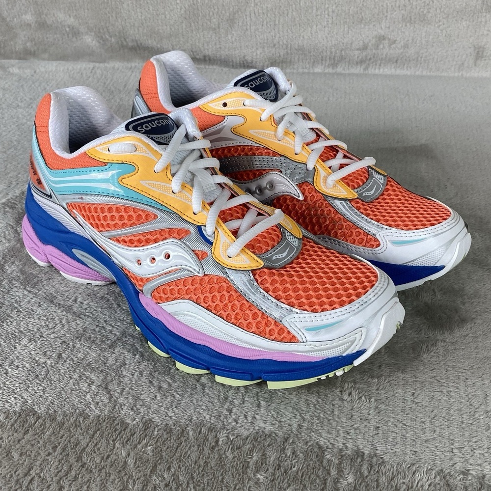 Saucony ProGrid Omni 9 S70739-53 Mens Size 8.5 Orange Multi Running Shoes NEW